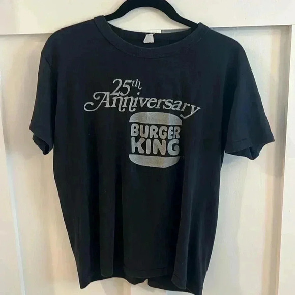 Vintage 1979 Burger King 25th anniversary T Shirt - Picture 1 of 5